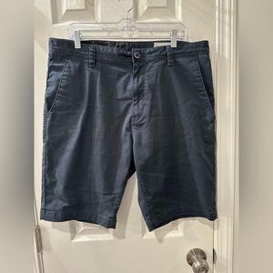 Volcom Men's Dark Gray Flat Front Shorts